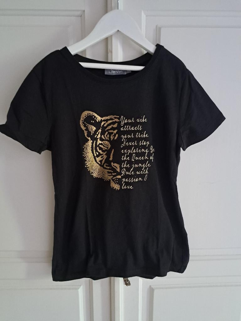 leuk t-shirt (Geisha), Kinderen en Baby's, Kinderkleding | Maat 152, Zo goed als nieuw, Meisje, Shirt of Longsleeve, Ophalen of Verzenden
