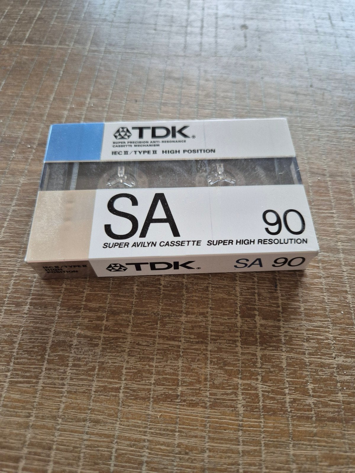 TDK SA 90 Super Avilyn Cassette - Nieuw in verpakking, Cd's en Dvd's, Cassettebandjes, Overige genres, 1 bandje, Ophalen of Verzenden