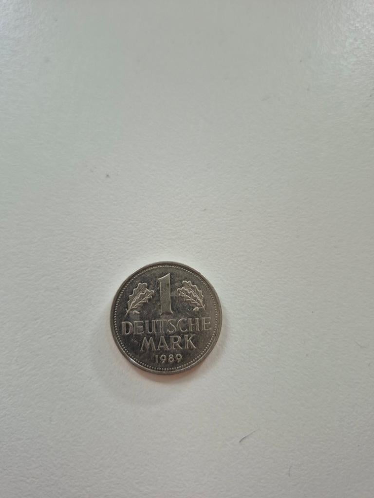 1 Duitse mark 1989, Ophalen of Verzenden