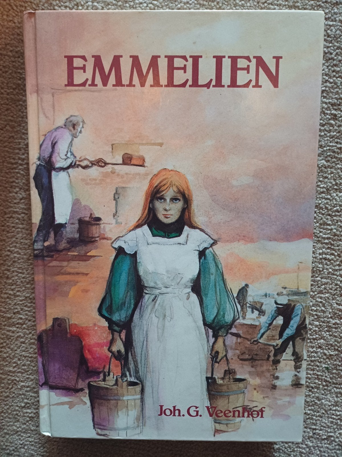 Emmelien - Joh. G. Veenhof (Hardcover), Boeken, Ophalen of Verzenden, Gelezen, Joh. G. Veenhof