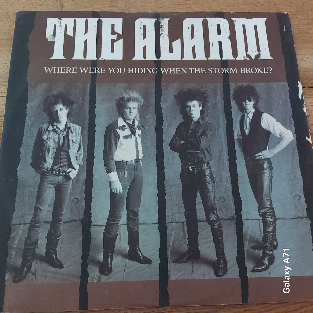 12 inch Maxisingel The Alarm - Where Were You Hiding When..., Gebruikt, 1980 - 1989, Ophalen of Verzenden, Fotohoes