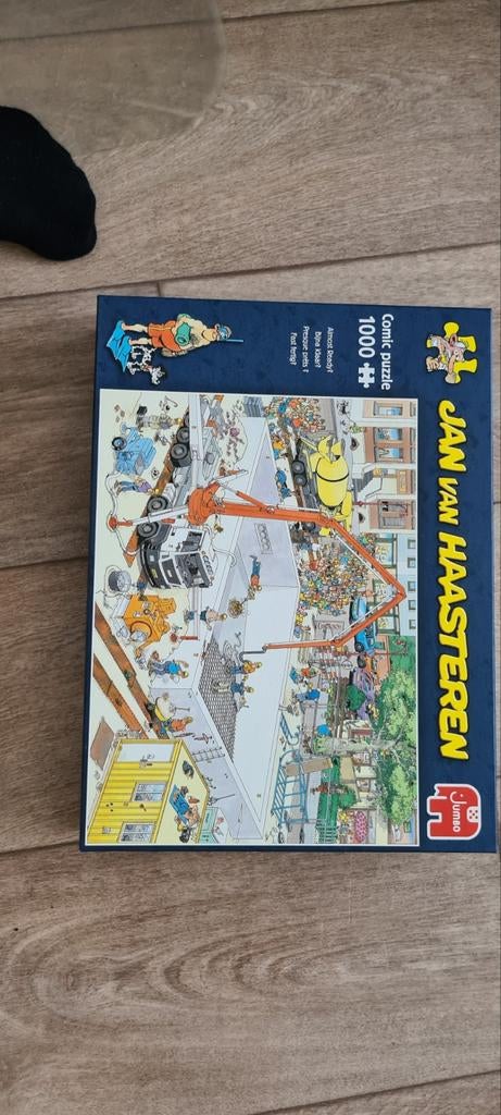 9 stuks Jan van Haasteren Puzzelcollectie 3x1000 stukjes, Ophalen, 500 t/m 1500 stukjes, Gebruikt, Legpuzzel