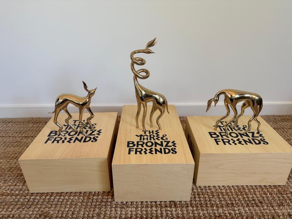 Parra — ‘Three Bronze Friends’ | Case Studyo, 2023, Ophalen, Overige onderwerpen, 20 - 50 cm, Beeld