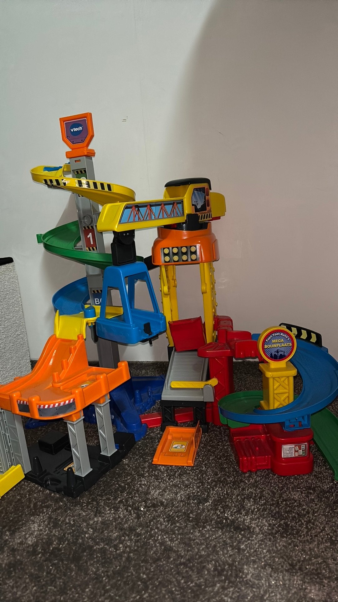 Vtech mega bouwplaats, Kinderen en Baby's, Speelgoed | Vtech, Ophalen of Verzenden, Zo goed als nieuw