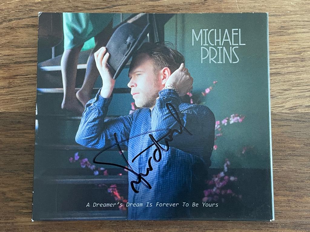 Cd Michael Prins A Dreamers Dream Is Digipack GESIGNEERD 2, Cd's en Dvd's, Cd's | Pop, Zo goed als nieuw, Ophalen of Verzenden
