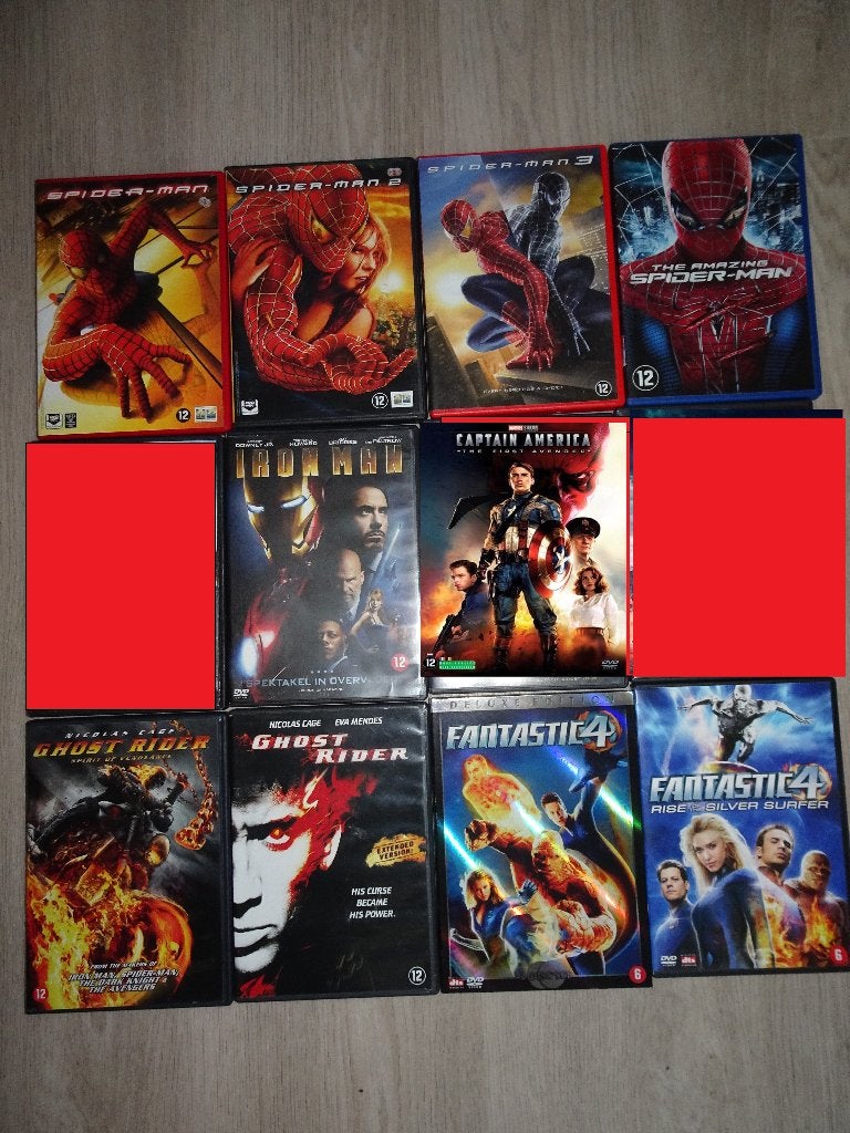 Marvel dvds: Thor Ragnarok + Captain America: First Avenger, Vanaf 12 jaar, Ophalen of Verzenden, Zo goed als nieuw