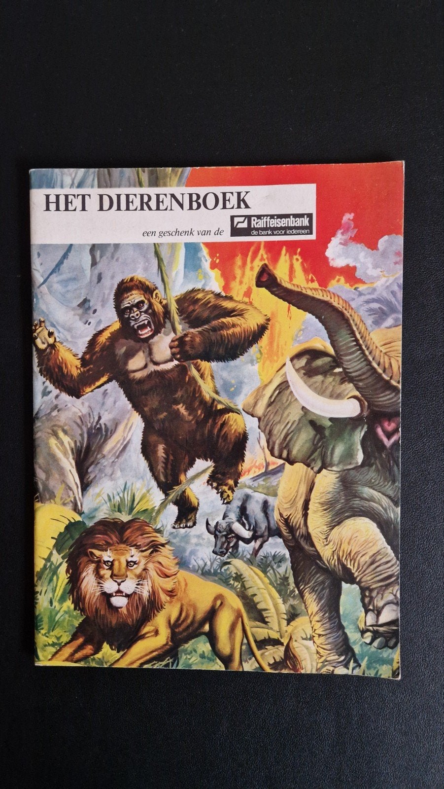 Vintage Plaatjesalbum: Het Dierenboek (Raiffeisenbank), Boeken, Ophalen of Verzenden, Gelezen, Onbekend