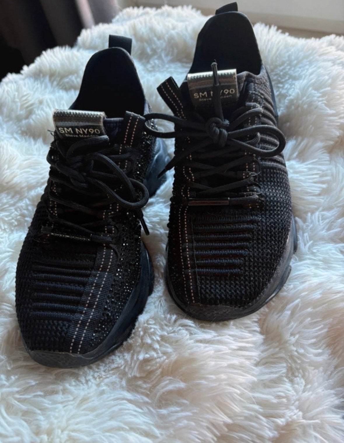 Steve Madden sneakers - maat 39, Zwart, Ophalen of Verzenden, Sneakers of Gympen, Zo goed als nieuw