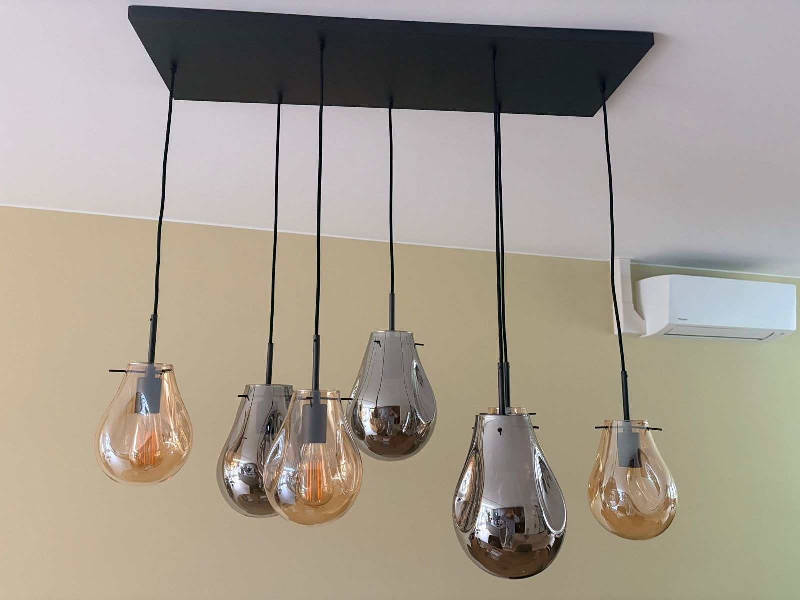 Coco Maison Charlie hanglamp en staande lamp, Overige merken, Meerkleurig, E27 (groot), Zo goed als nieuw
