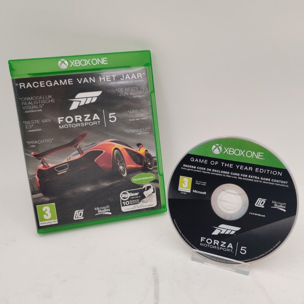 Forza Motorsport 5 - Xbox One nu voor €24.99, Racen en Vliegen, 2 spelers, Ophalen of Verzenden, Zo goed als nieuw