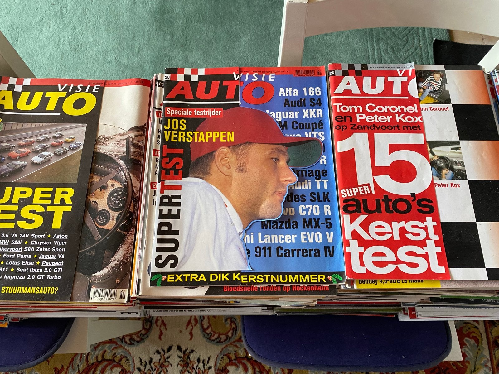 Gratis: Grote collectie AutoVisie tijdschriften 1992-2025, Ophalen, Gelezen, Overige typen
