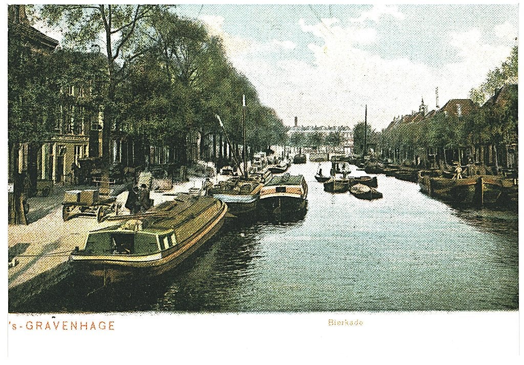 805346 s Gravenhage Bierkade ca 1900 Onbeschreven