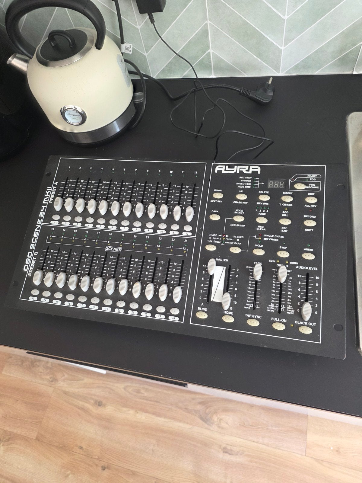 Ayra dmx controller 24ch, Muziek en Instrumenten, Licht en Laser, Ophalen of Verzenden, Zo goed als nieuw, Licht