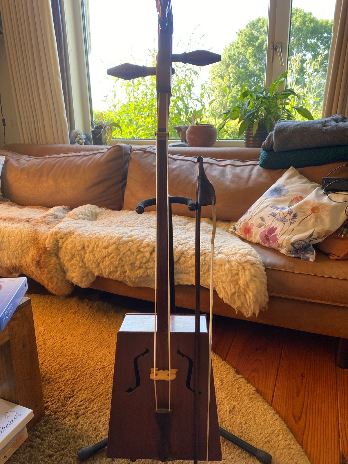 Mongoolse Morin khuur, Muziek en Instrumenten, Strijkinstrumenten | Violen en Altviolen, Ophalen, Gebruikt, Overige formaten, Viool