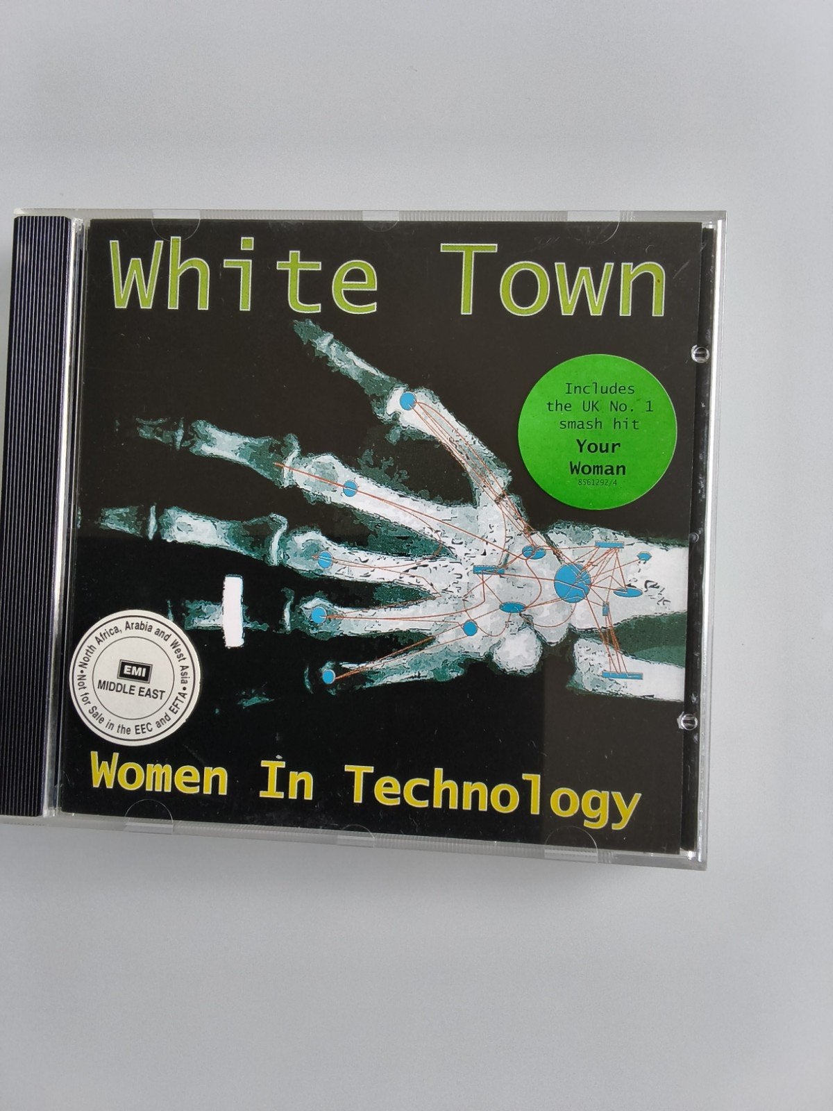 White Town - Women In Technology CD (Your Woman), Gebruikt, Ophalen of Verzenden, Elektronisch, Inclusief doosje