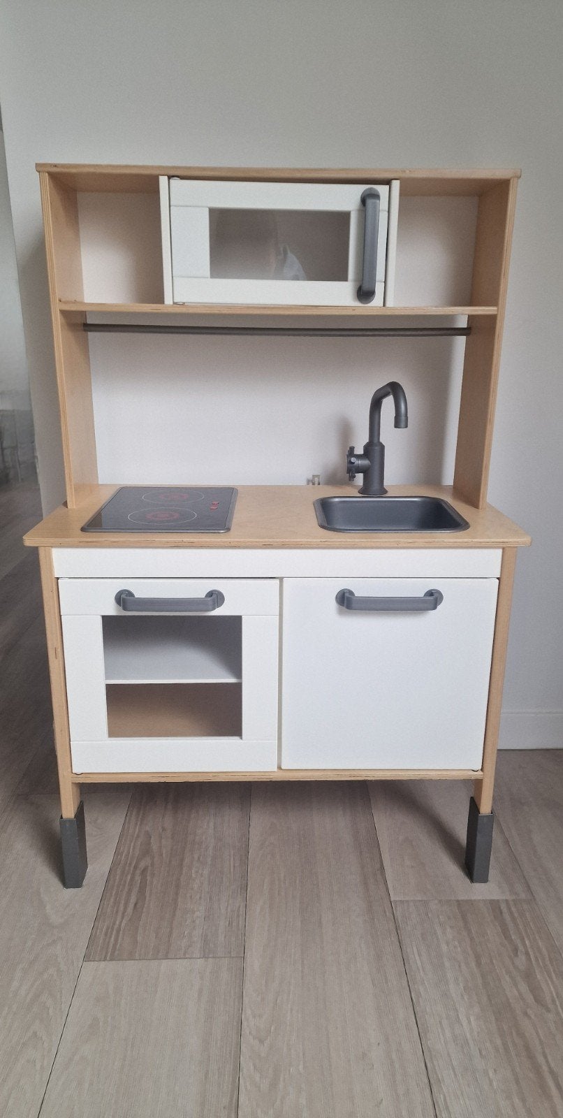 Houten IKEA Speelkeuken met Oven en lichtgevende Kookplaat, Ophalen, Zo goed als nieuw