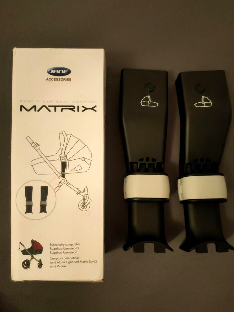 Jane Matrix Adapterset voor kinderwagen, Met autostoeltje, Nieuw, Ophalen of Verzenden, Kinderwagen