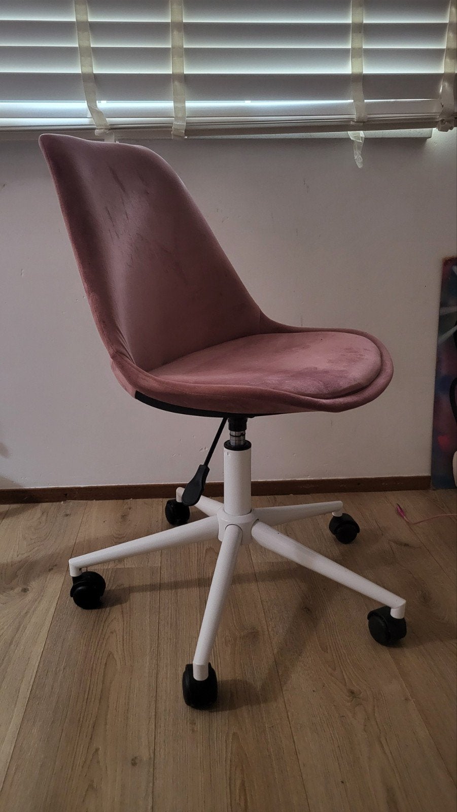 roze velours bureaustoel.  nieuw, Ophalen, Nieuw, Roze