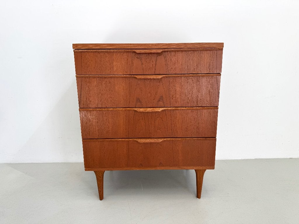 Vintage ladekast Austinsuite., Huis en Inrichting, Kasten | Ladekasten, Ophalen, 50 tot 100 cm, Zo goed als nieuw, 3 of 4 laden