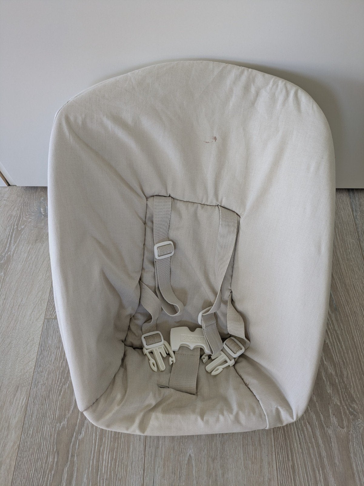 Stokke Newborn Stoel (oud model) met extra hoes, Ophalen, Gebruikt, Overige typen, Gordel(s)
