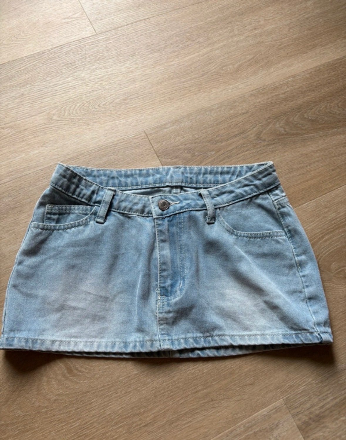 Shein spijkerrokje maat S, Kleding | Dames, Blauw, Ophalen of Verzenden, Zo goed als nieuw, Maat 36 (S)
