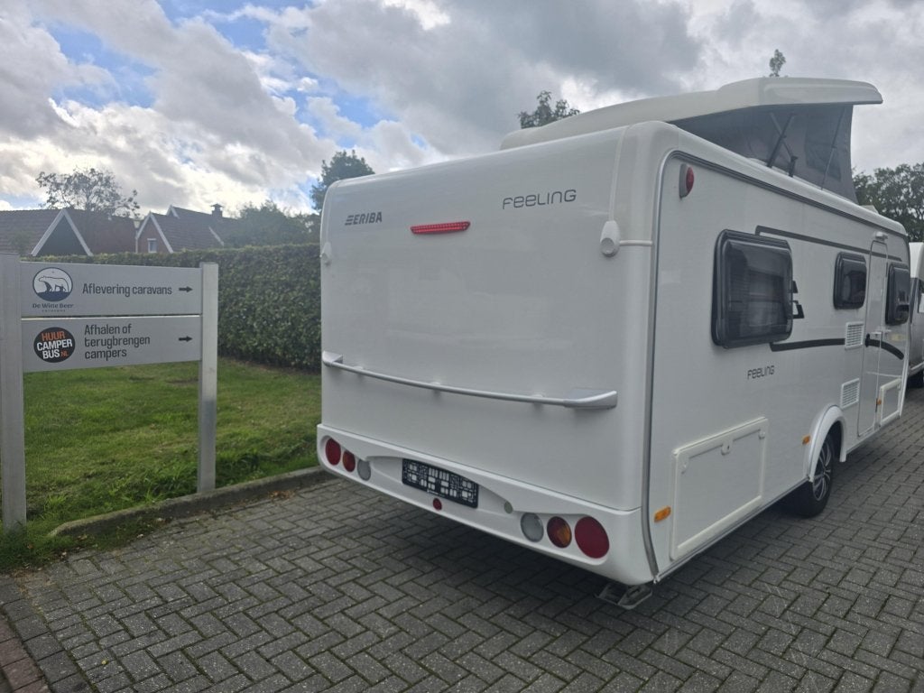 Eriba Feeling 442 met autark + slaapdak, Bedrijf, 5 tot 6 meter, Eriba, Tot en met 6