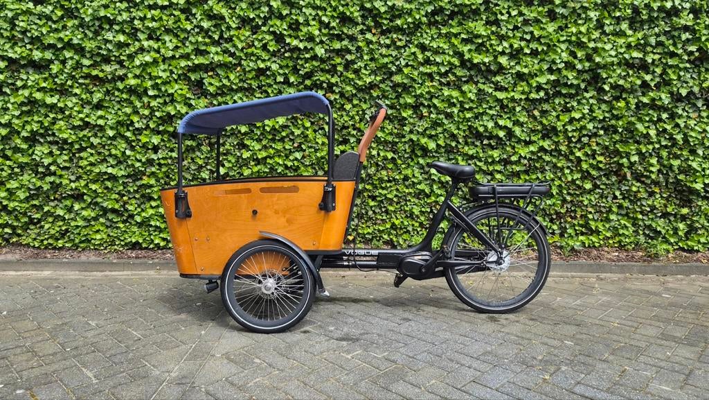 Vogue Carry 3 bakfiets met Maxi Cosi adapter en meer, Fietsen en Brommers, Fietsen | Bakfietsen, Ophalen