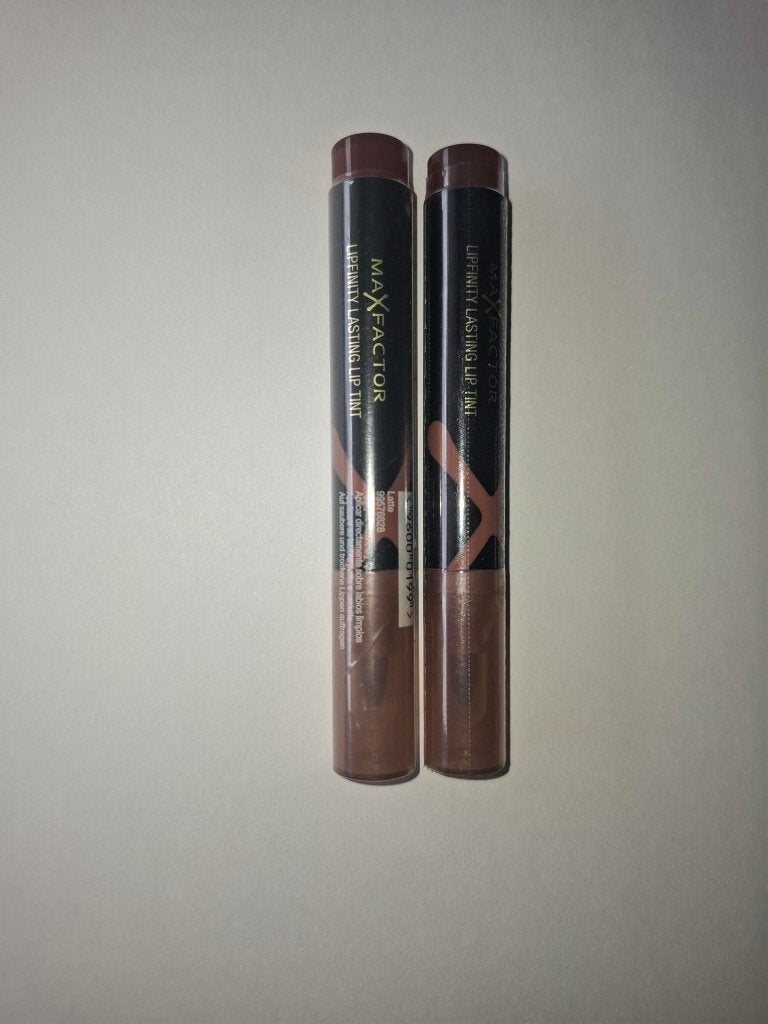 2 nieuwe max factor lipsticks lipfinity lip tint (advr 311), Nieuw, Ophalen of Verzenden, Make-up, Overige kleuren