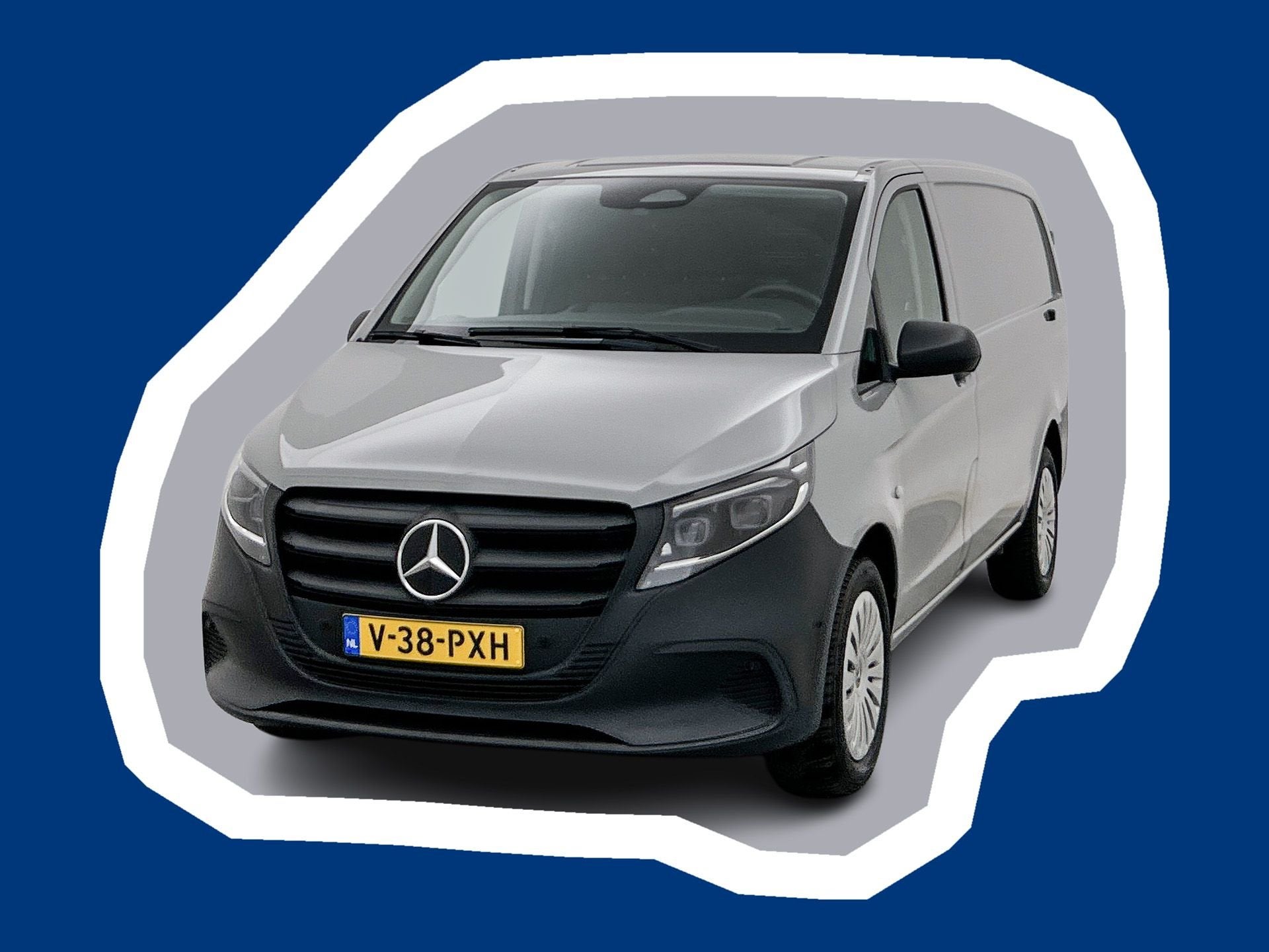 Mercedes-Benz Vito 116 CDI L2 Pro Trekhaak Carplay Led Multi, Automaat, Gebruikt, Zwart, 2500 kg