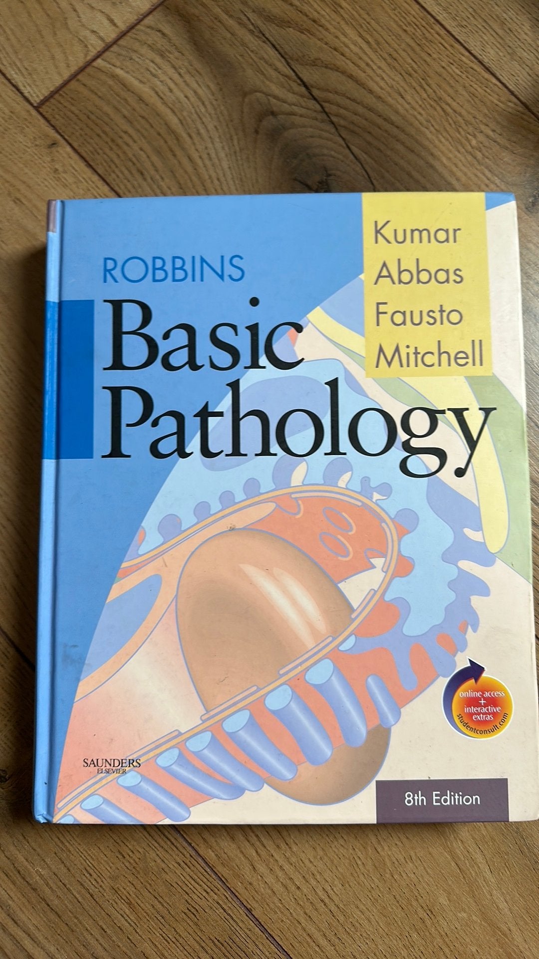 Robbins Basic Pathology 8th Edition, Boeken, Ophalen of Verzenden, Beta, Zo goed als nieuw, WO