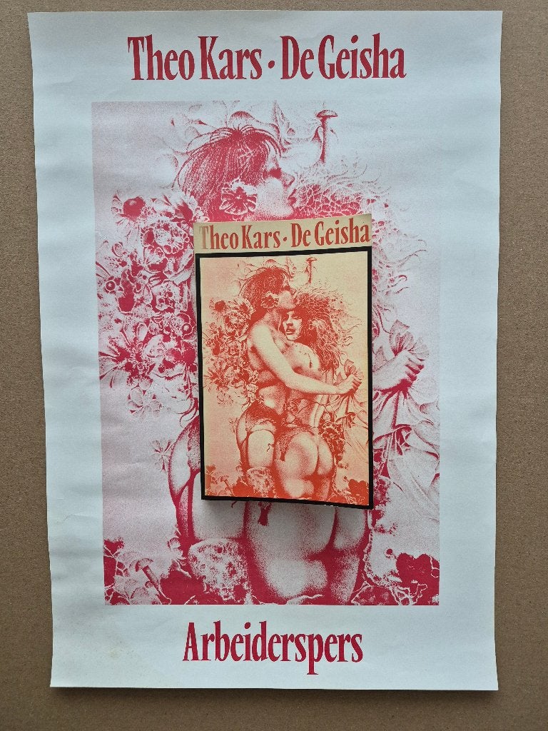 De Geisha – Theo Kars plus boekposter, Ophalen of Verzenden, Zo goed als nieuw
