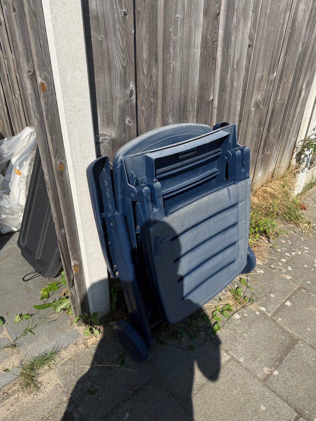 Ligstoel gratis ophalen, Ophalen, Gebruikt, Kunststof, Inklapbaar