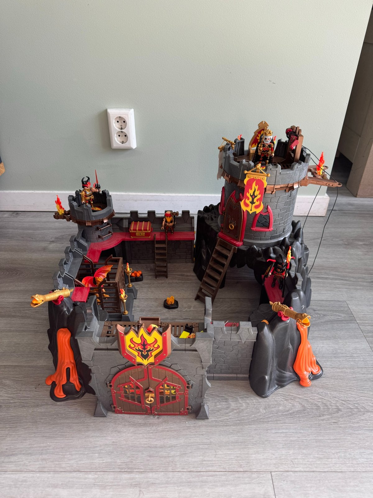 Playmobil Novelmore kasteel van de Burnham raiders (70221), Complete set, Zo goed als nieuw, Kasteel/Fort, Historisch