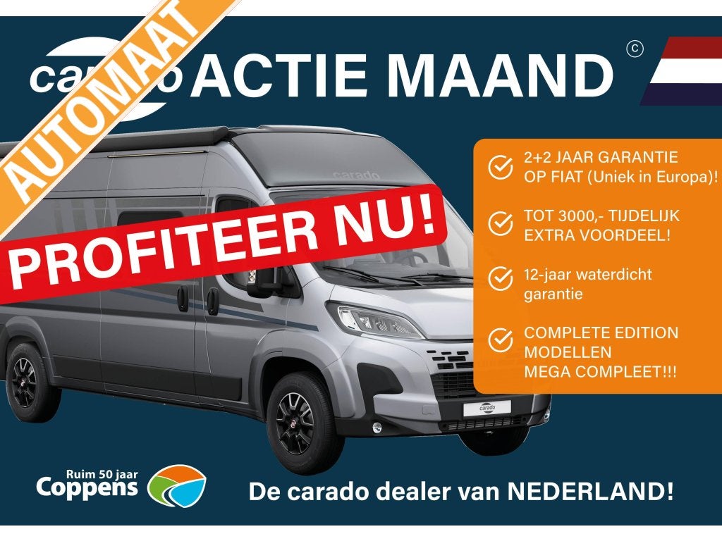 Carado CV640 Pro+ AUTOMAAT ACTIEPRIJS, Automaat, Chemisch toilet, Startonderbreker, Ringverwarming