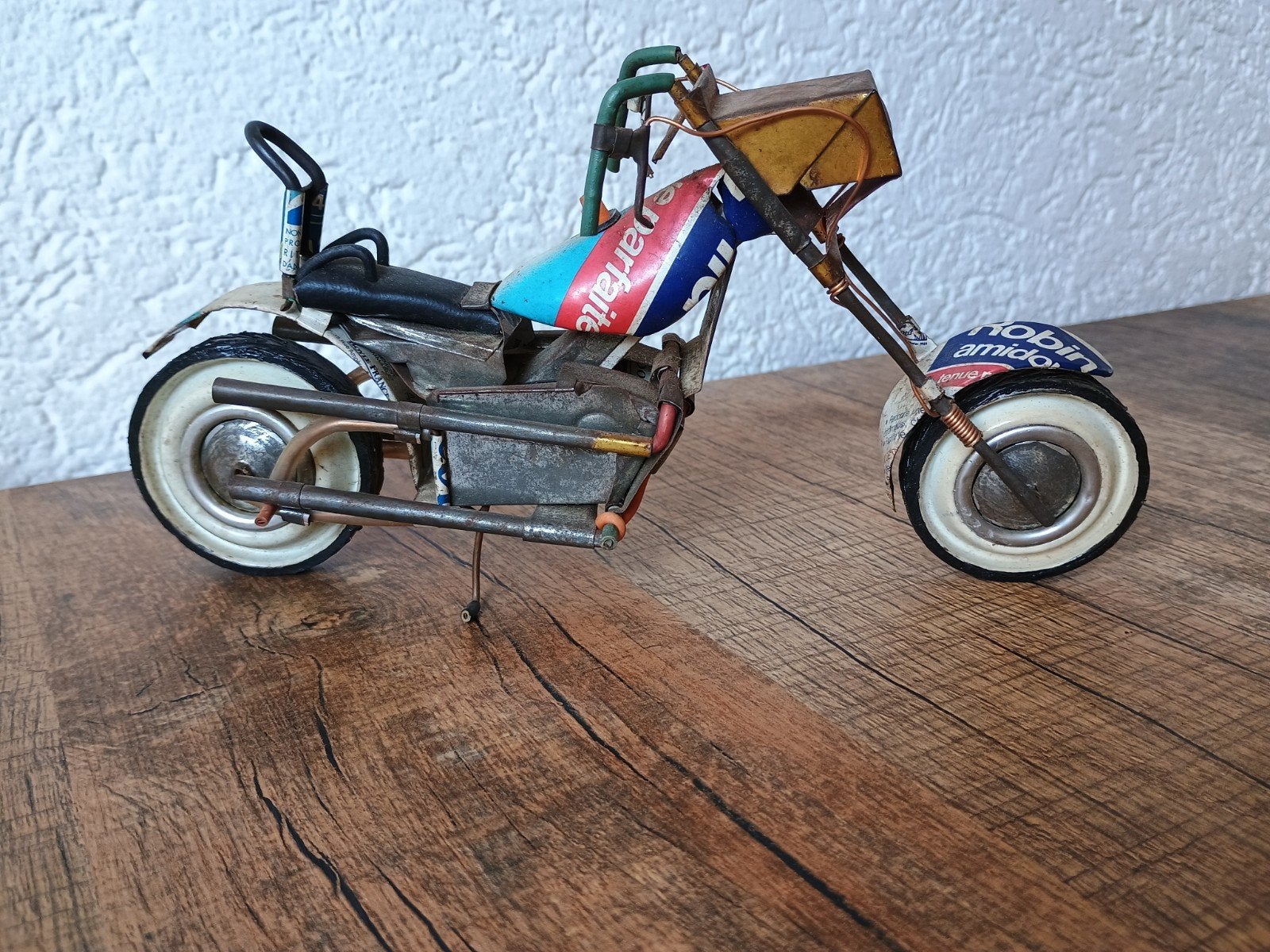 Blikken motorfiets, Ophalen of Verzenden, Overige typen, Overige merken