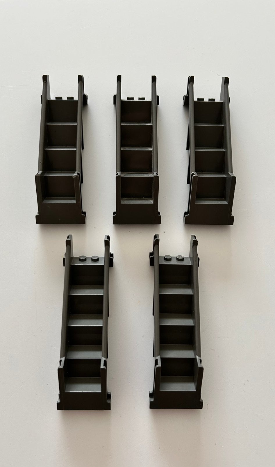 Lego trap dark grey (5x), Verzenden, Lego, Zo goed als nieuw, Compleet