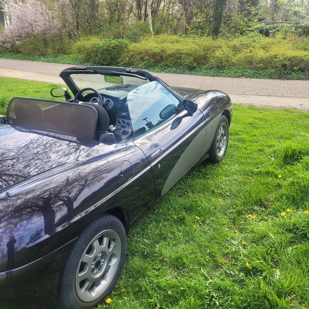 Fiat Barchetta 1.8 16V 2001 Zwart, foto 10