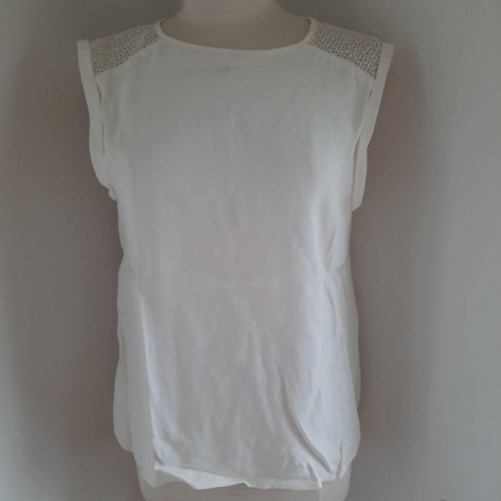ZARA Woman top bloes beige maat L - nieuw -, Maat 38/40 (M), Nieuw, Ophalen of Verzenden, Zara