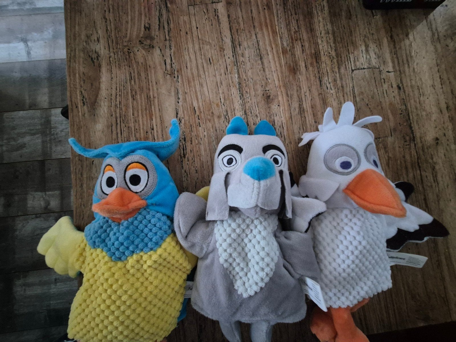 De Fabeltjeskrant Handpoppen - Set van 3, Overige karakters, Overige typen, Ophalen of Verzenden, Zo goed als nieuw