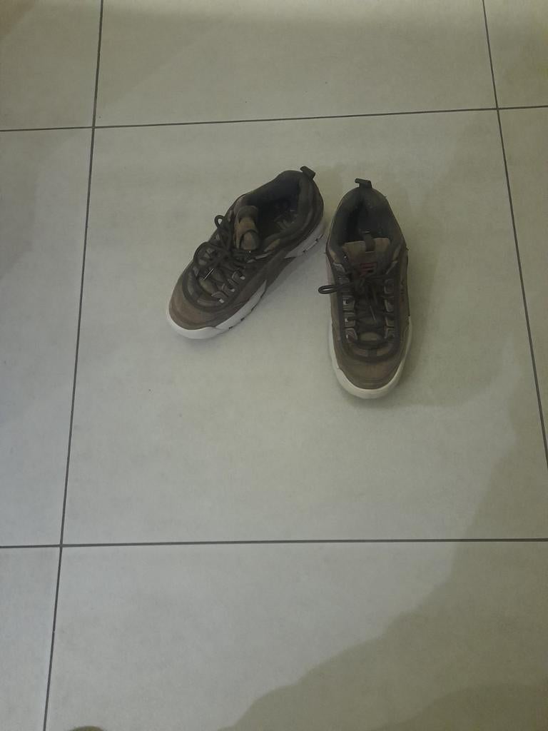 Fila schoenen, Ophalen of Verzenden, Zo goed als nieuw, Groen, Sneakers of Gympen
