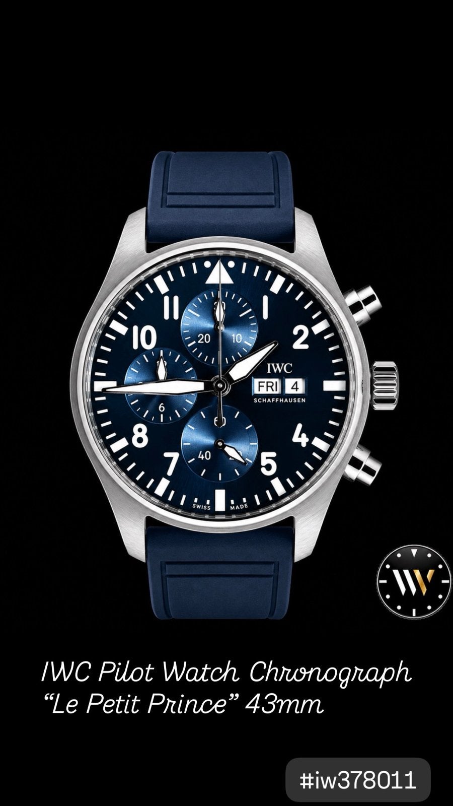 IWC  Pilot Chronograph “Le Petit Prince” IW378011 2026 Nieuw, Sieraden, Tassen en Uiterlijk, Staal, Polshorloge, Overige materialen
