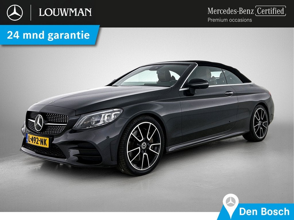Mercedes-Benz C-Klasse Cabrio 300 Sport Edition AMG Line | N, Auto's, Automaat, 12 maanden, Euro 6, 4 cilinders