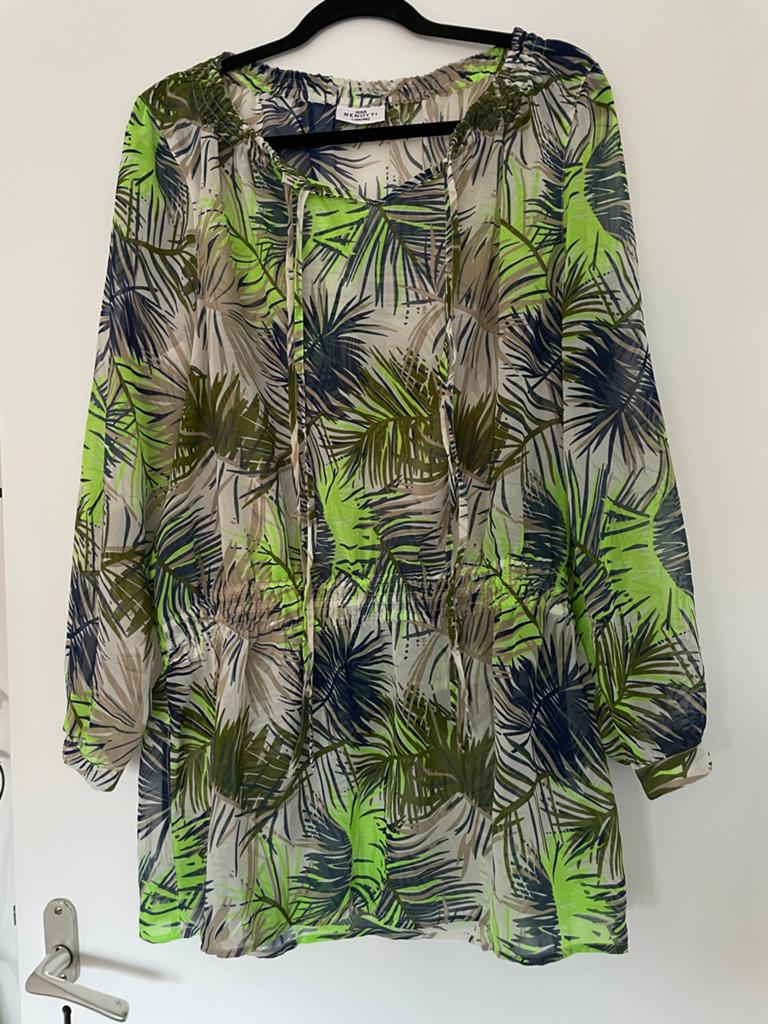 Gina Benotti Tuniek Maat 44/46 - Zo goed als nieuw, Ophalen of Verzenden, Zo goed als nieuw, Maat 46/48 (XL) of groter, Groen