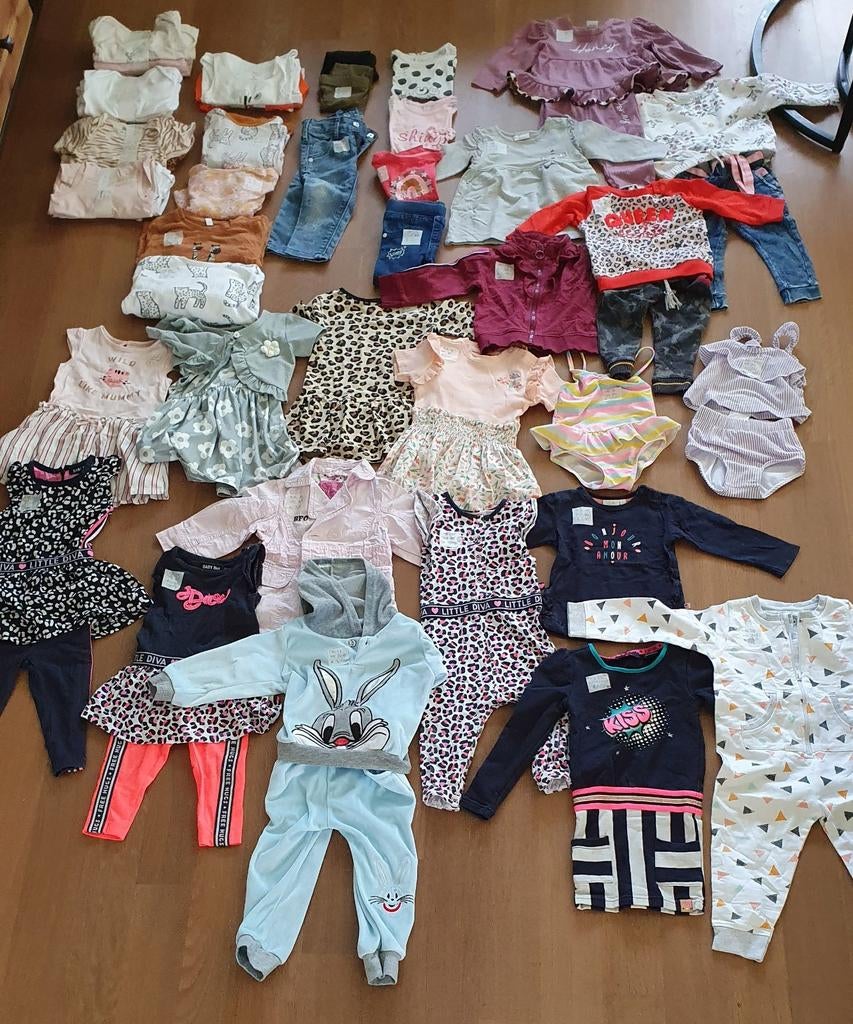 Meisjes kleding maat 74, Kinderen en Baby's, Babykleding | Baby-kledingpakketten, Gebruikt, Maat 74, Ophalen of Verzenden