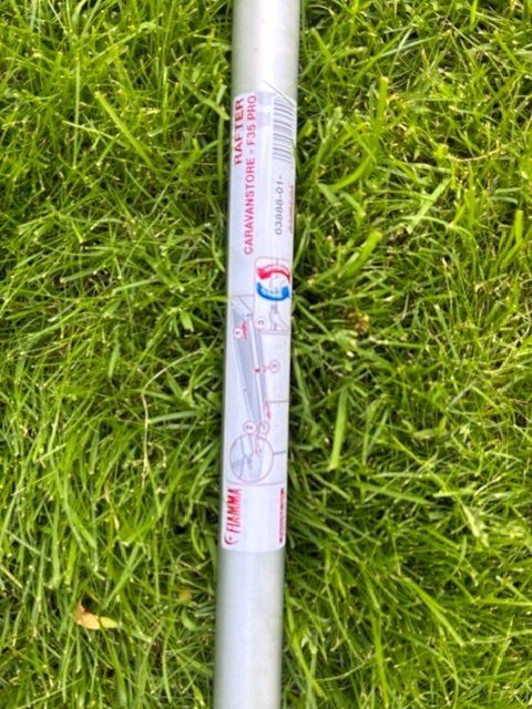 Fiamma rafter F35 Pro 2,20 meter, Ophalen, Zo goed als nieuw
