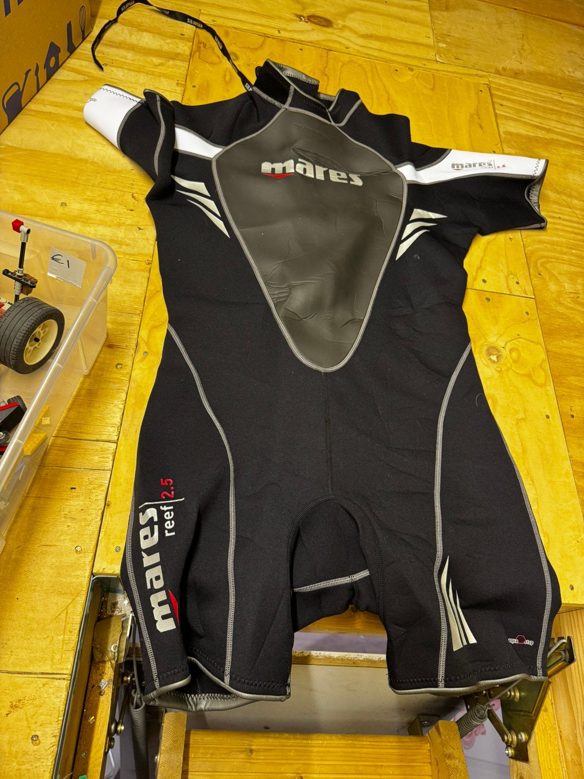 Mares duikpak - wetsuit - shorty 7., Watersport en Boten, Ophalen of Verzenden, Zo goed als nieuw, Duikpak