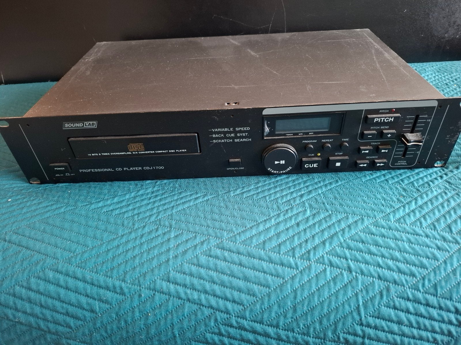 Sound Lab CDJ1700 19 inch CD Speler, Ophalen of Verzenden, Gebruikt, Overige merken