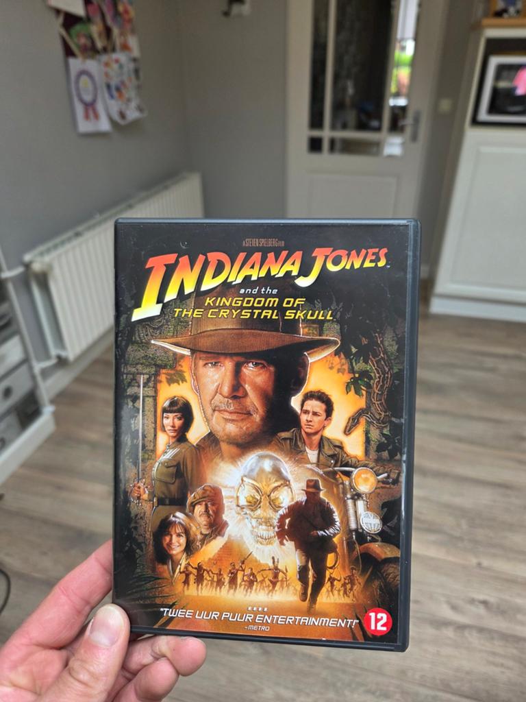 Indiana Jones and the Kingdom of the Crystal Skull DVD, Vanaf 12 jaar, Ophalen of Verzenden, Gebruikt, Actie