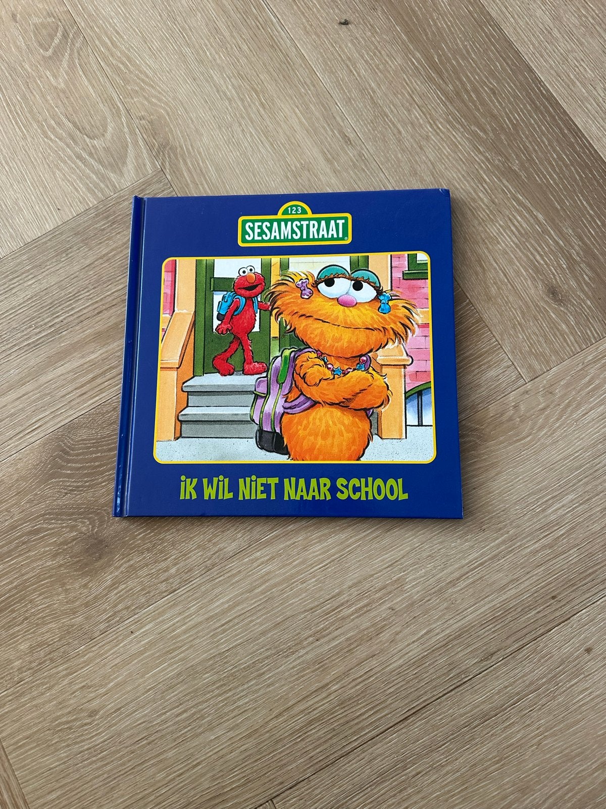 Sesamstraat: Ik Wil Niet Naar School - Zoë's Avontuur, Boeken, Kinderboeken | Kleuters, Fictie algemeen, Jongen of Meisje, Nieuw