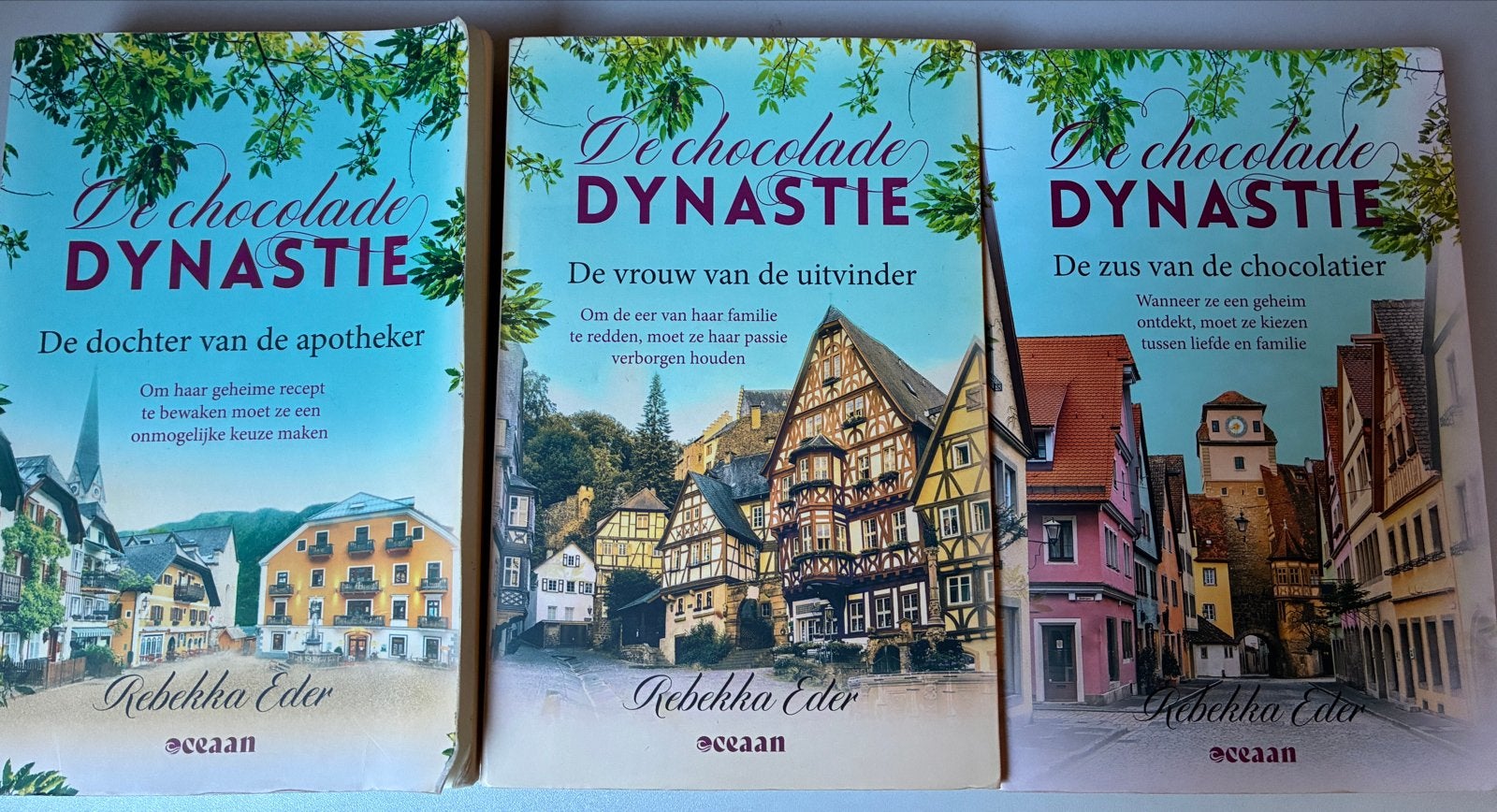 De Chocolade Dynastie - Complete Trilogie - Rebekka Eder, Ophalen of Verzenden, Zo goed als nieuw